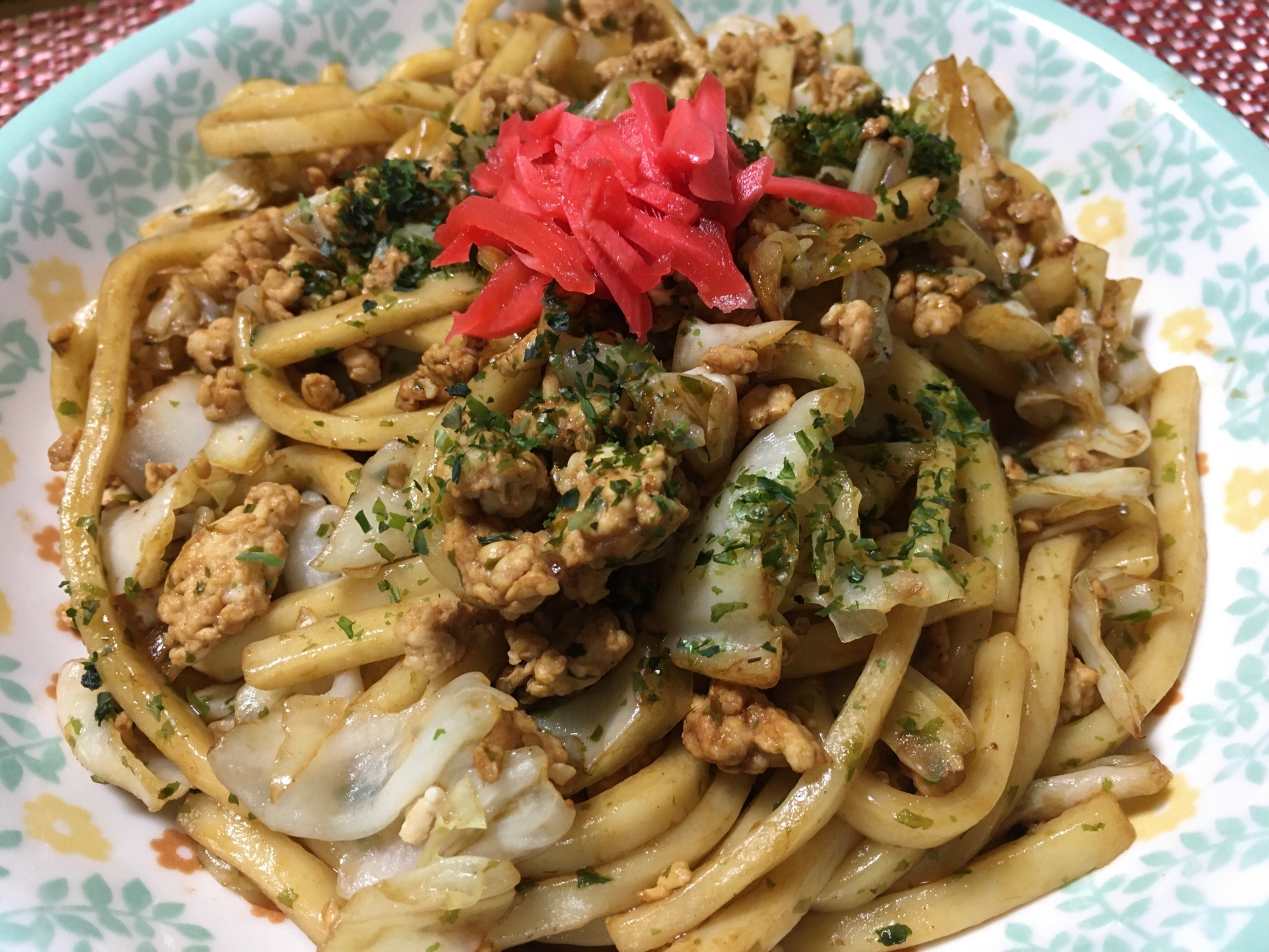 粉末焼きそばソース消費！お手軽焼うどん★