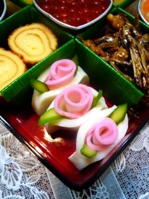 おせちに お弁当に お花のかまぼこ レシピ 作り方 By Momo S Mama 楽天レシピ