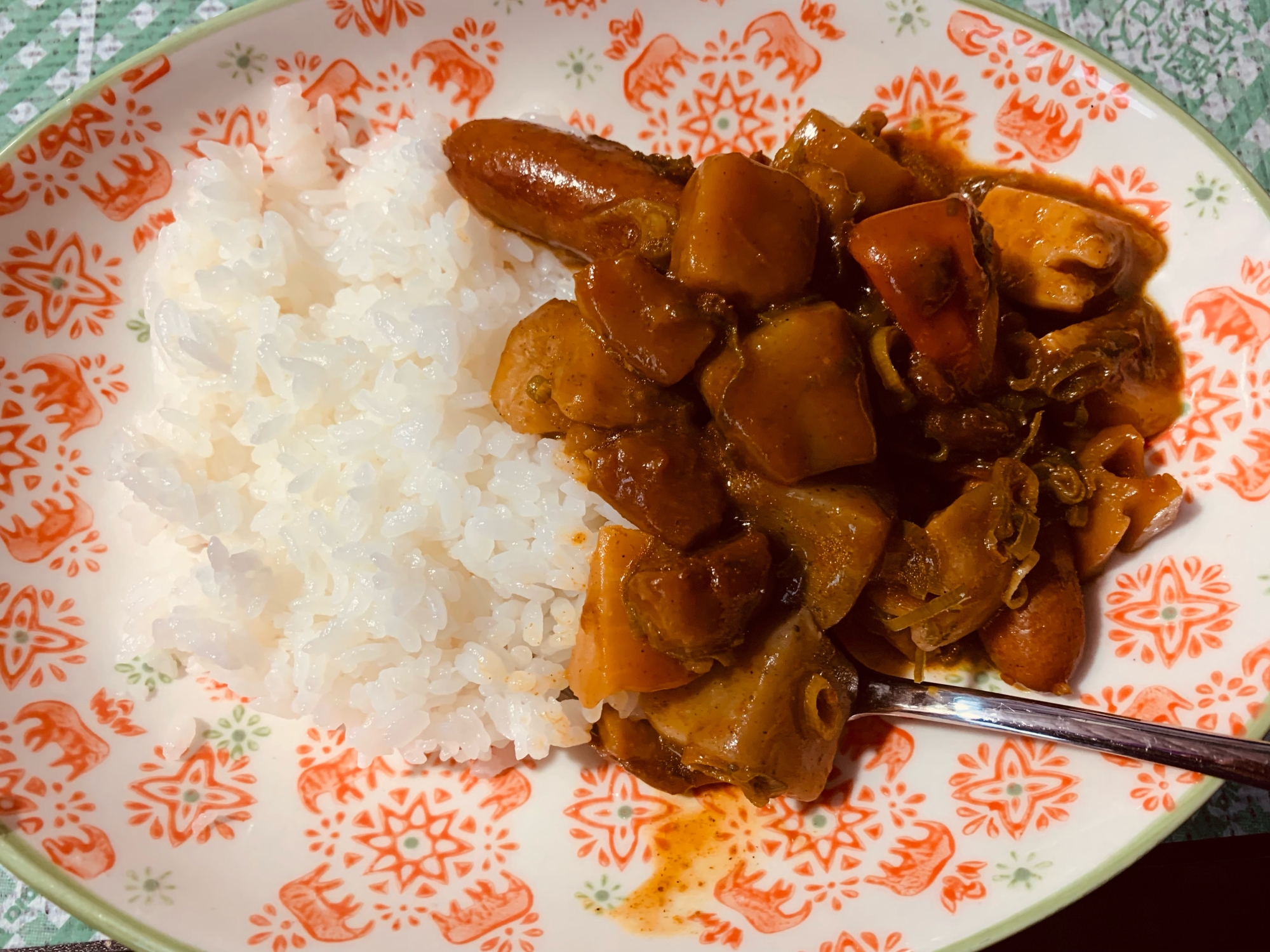 けんちん汁の具を用いたダイエットカレー