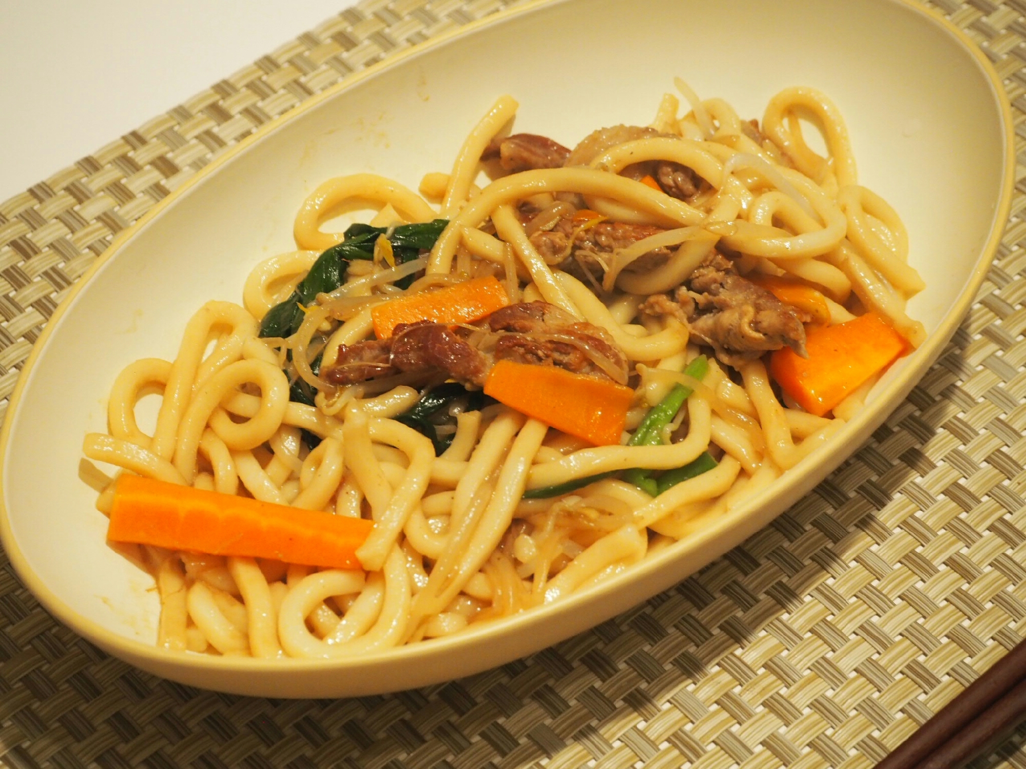 中華風焼きうどん