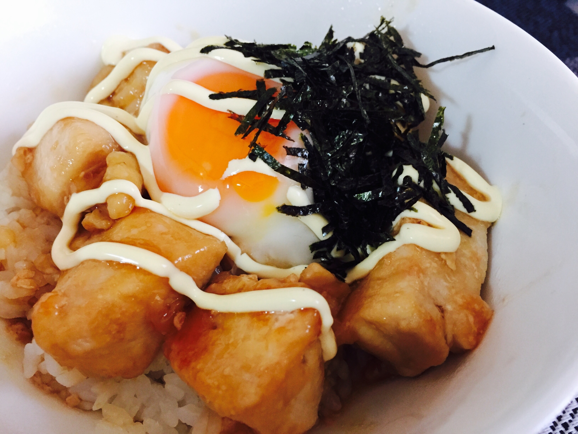 タレがうまい！照り焼きチキン丼