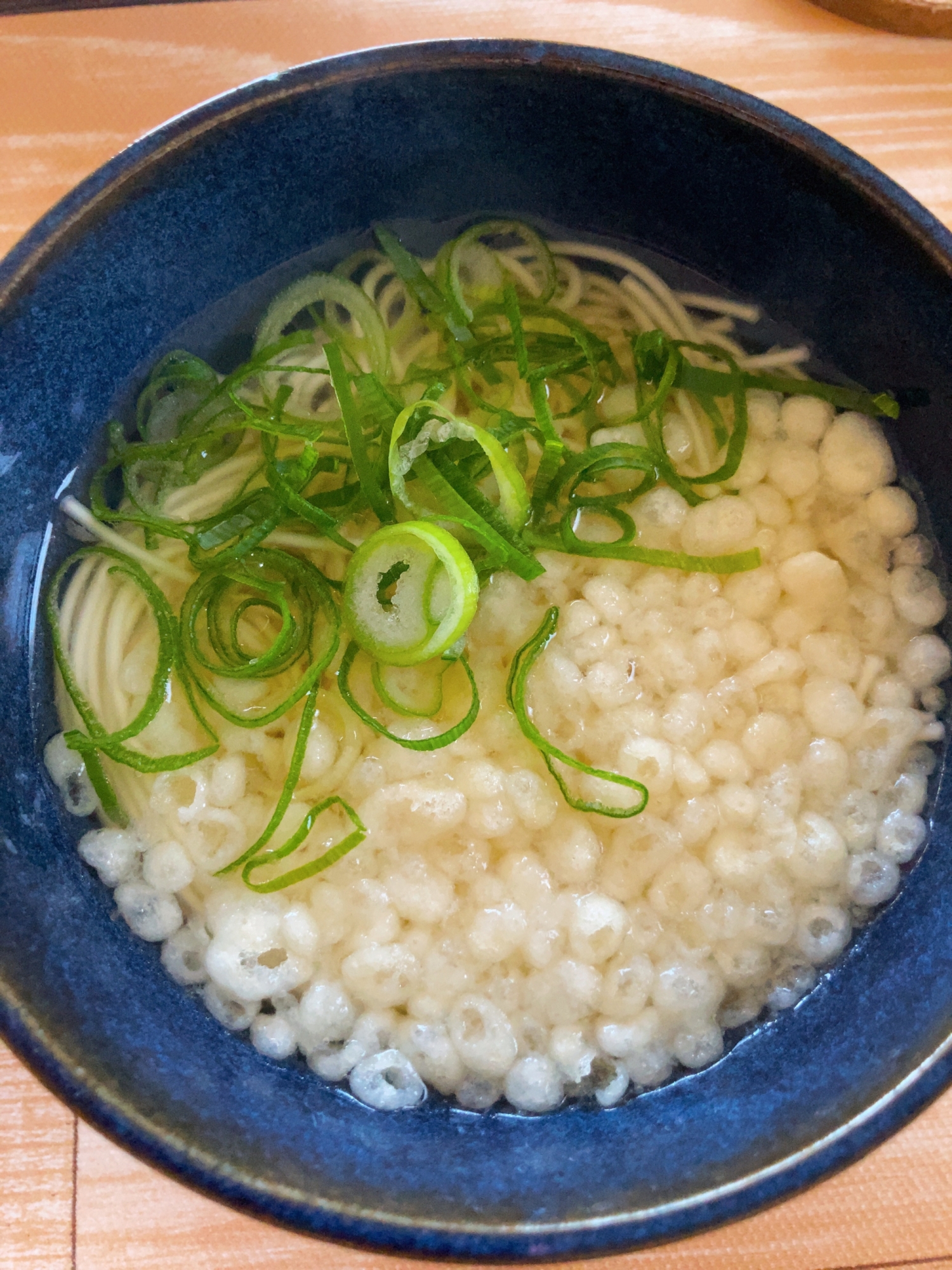 たっぷり揚げ玉のにゅうめん