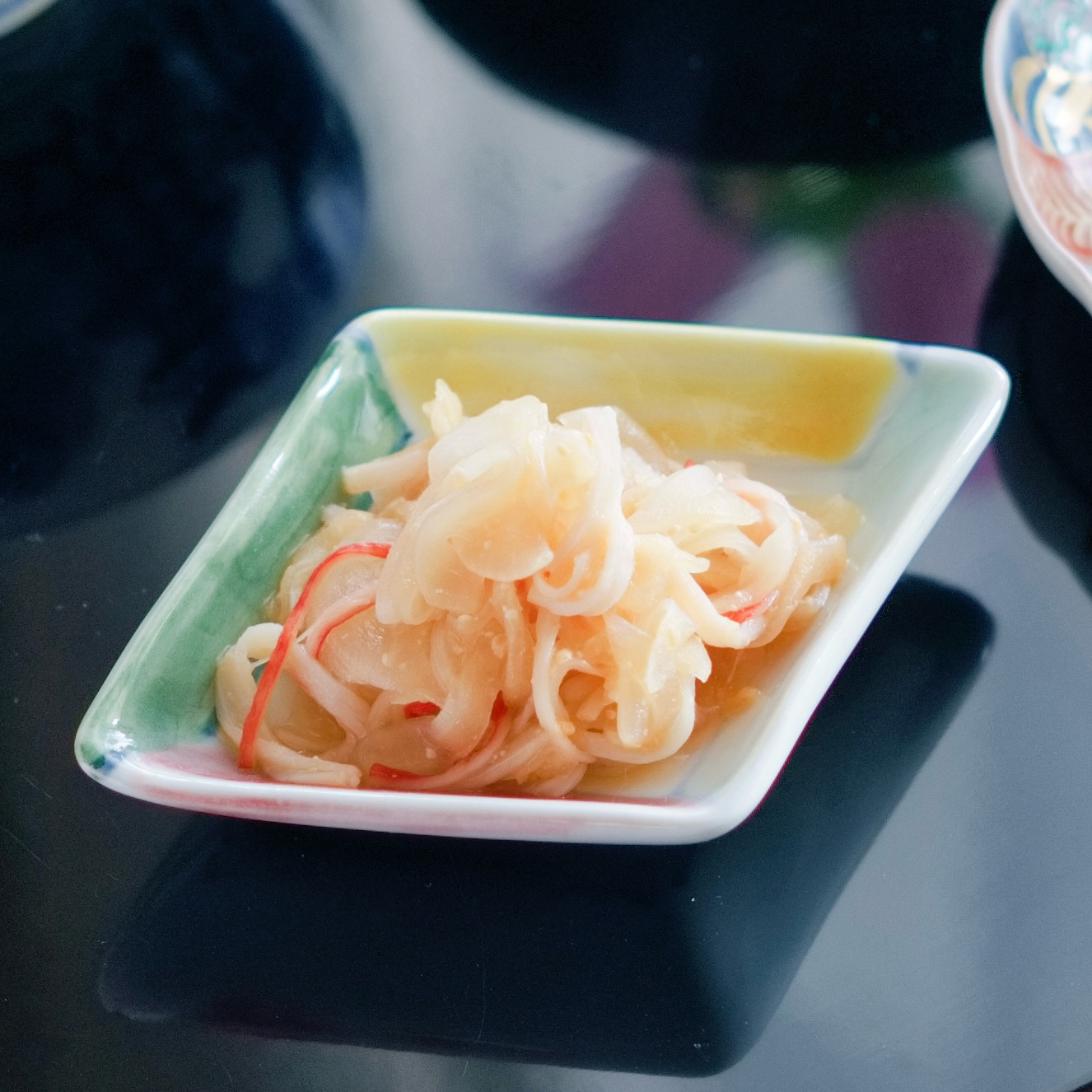 新玉ねぎとかにかまの酢みそあえ【和食・副菜】