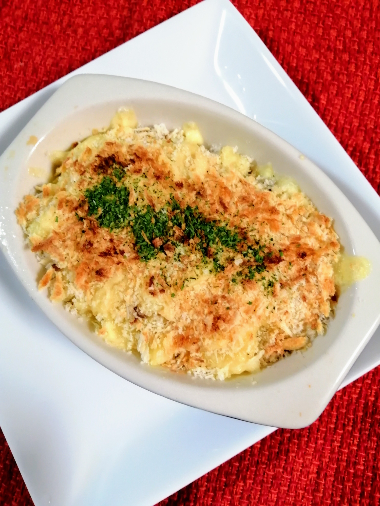 グラタン皿でノンフライ チーズとろけるコロッケ風 レシピ 作り方 By ぐー ゆるっと節約主婦 楽天レシピ グラタン皿でノンフライ チーズとろけるコロッケ風 レシピ 作り方 By ぐー ゆるっと節約主婦 楽天レシピ