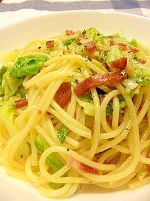 パスタ 安い フライパンひとつ ペペロンチーノ