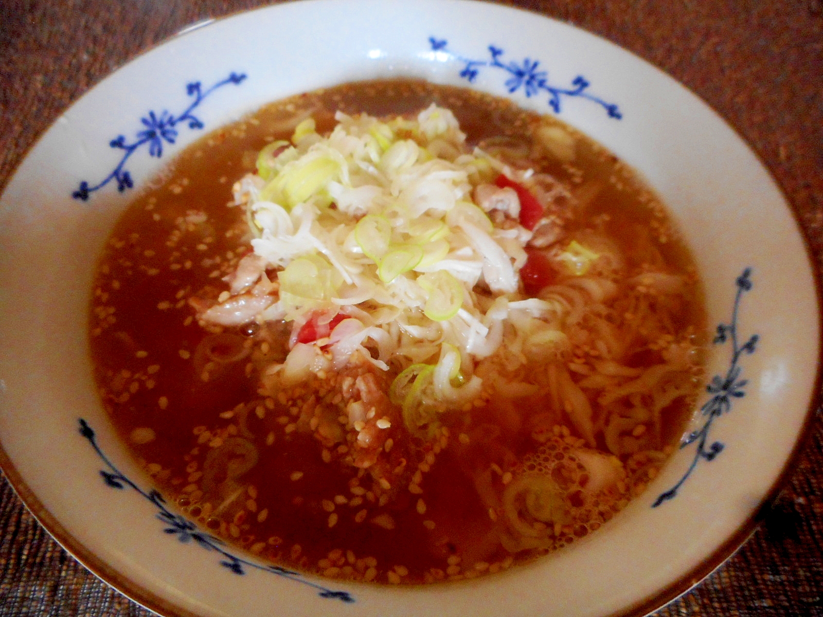 豚肉とトマトとキャベツのあっさり温うどん