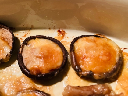しいたけ☆チーズホイル焼き