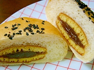 切り口かわいい ドラ O ェ O パン レシピ 作り方 By Sundisk 楽天レシピ