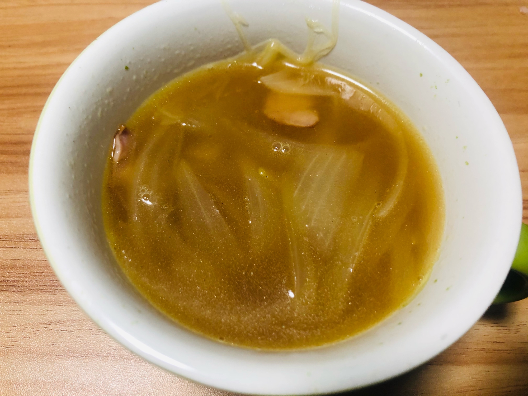 ベーコンのオニオンスープ