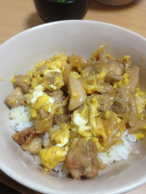 簡単放置で　親子丼