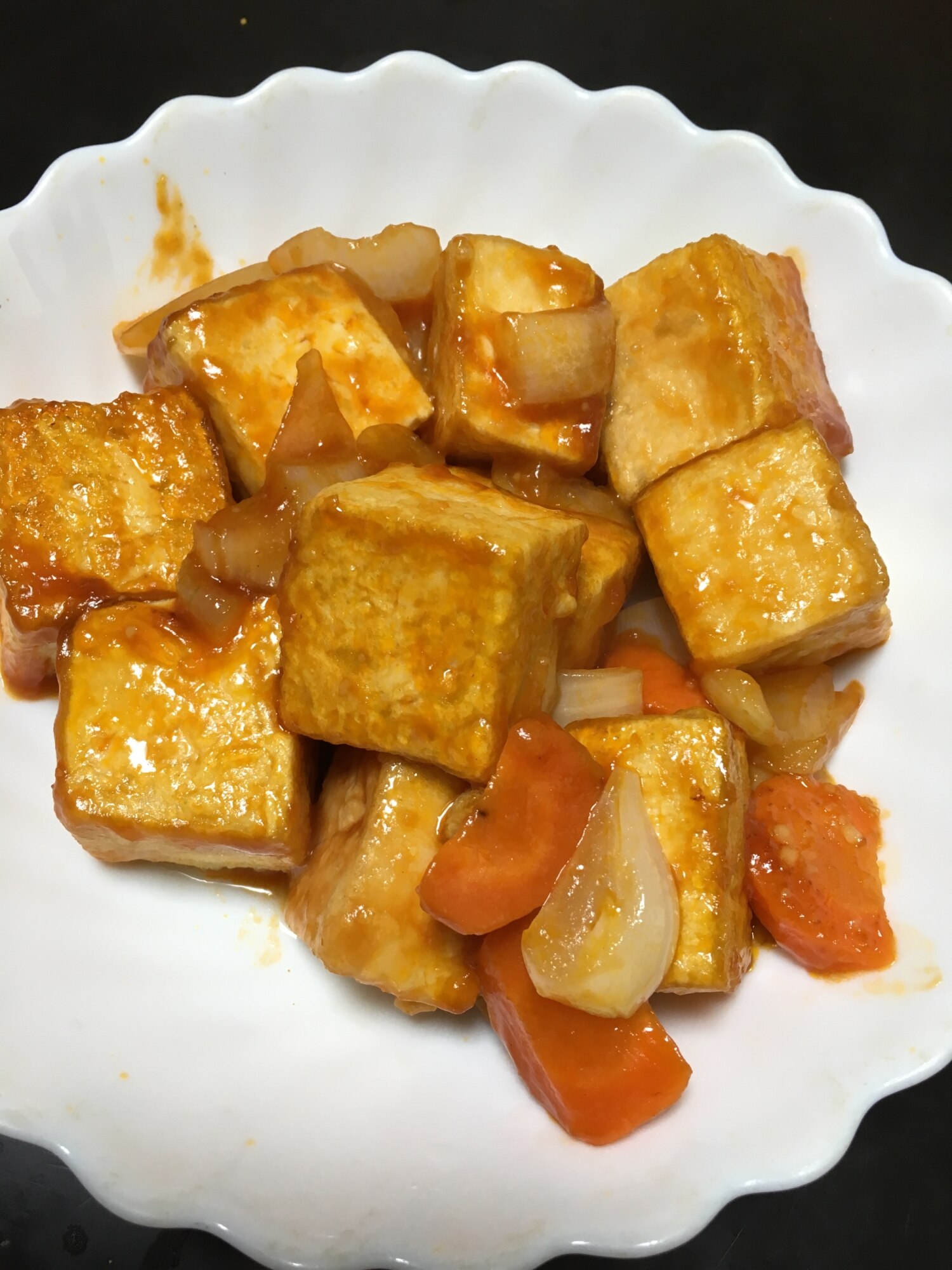 木綿豆腐ページ 木綿豆腐の甘酢炒め レシピ・作り方 by ごまりぶー - 楽天レシピ