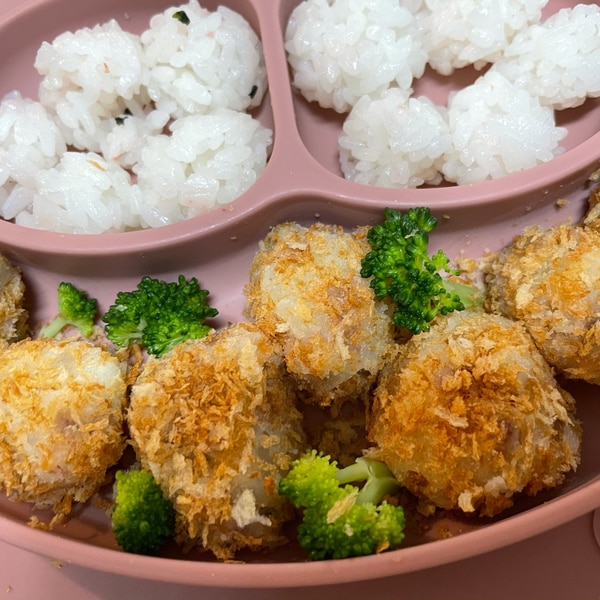 離乳食完了期 揚げないコロッケ レシピ 作り方 By めむむむちゃん 楽天レシピ 離乳食完了期 揚げないコロッケ レシピ 作り方 By めむむむちゃん 楽天レシピ