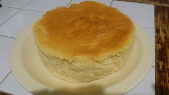 まるでチーズケーキ ヨーグルトスフレケーキ レシピ 作り方 By Kanikamal 楽天レシピ