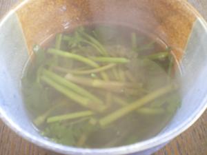 芹の中華スープ