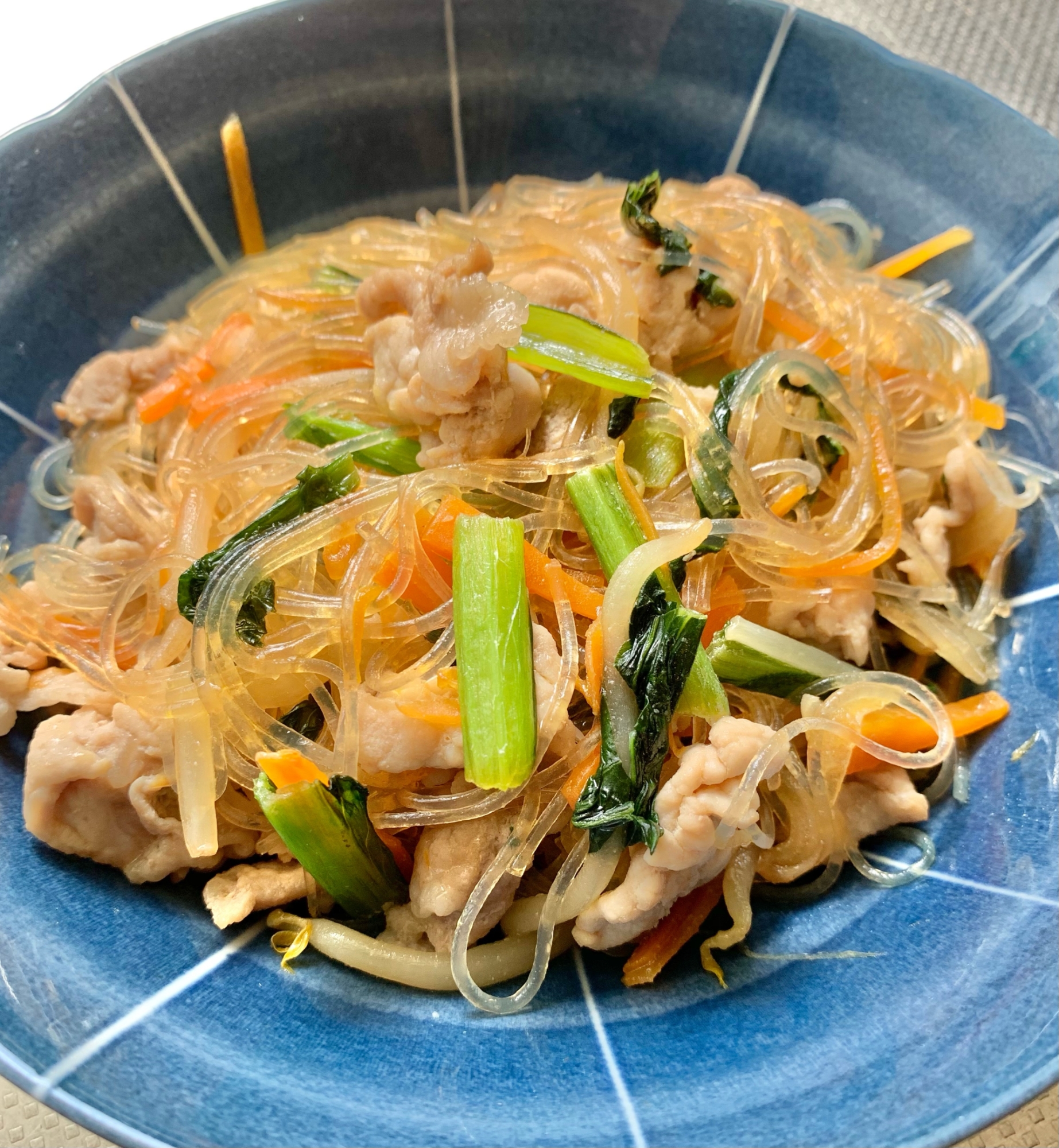 豚肉と春雨の甘辛炒め