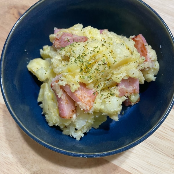 レンジで簡単 厚切りベーコンのポテトサラダ レシピ 作り方 By えみぺい 楽天レシピ レンジで簡単 厚切りベーコンのポテトサラダ レシピ 作り方 By えみぺい 楽天レシピ