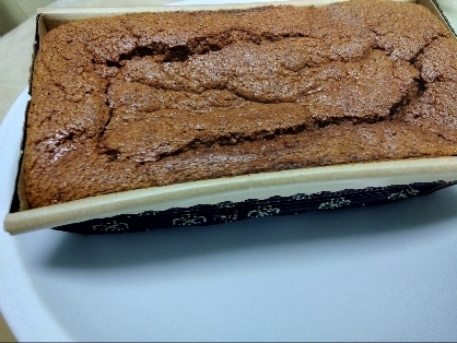 オートミール入りチョコケーキ