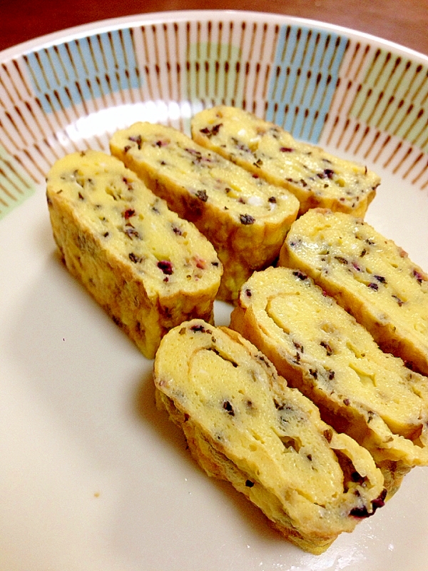 ゆかり入り卵焼き レシピ 作り方 By Tukuyo93 楽天レシピ