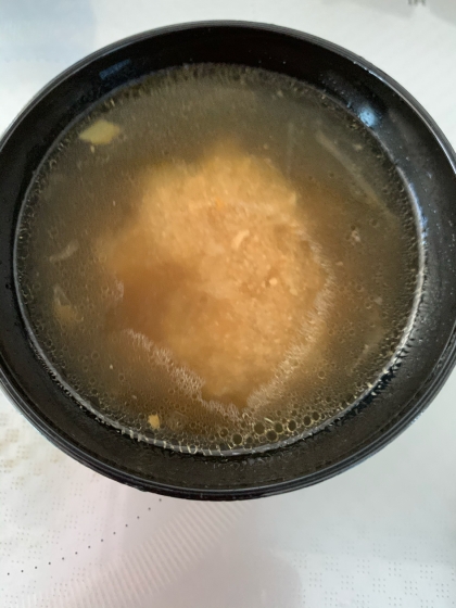 スープジャーレシピ♪鶏団子のスープ