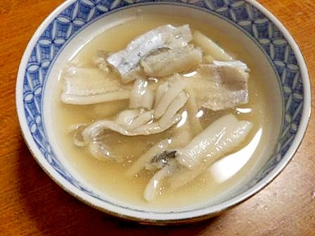 太刀魚の　ほっこり　煮付け