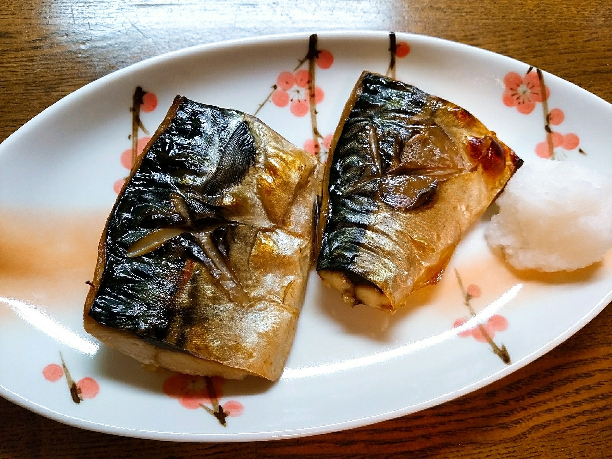 鯖の味噌塩麹焼き