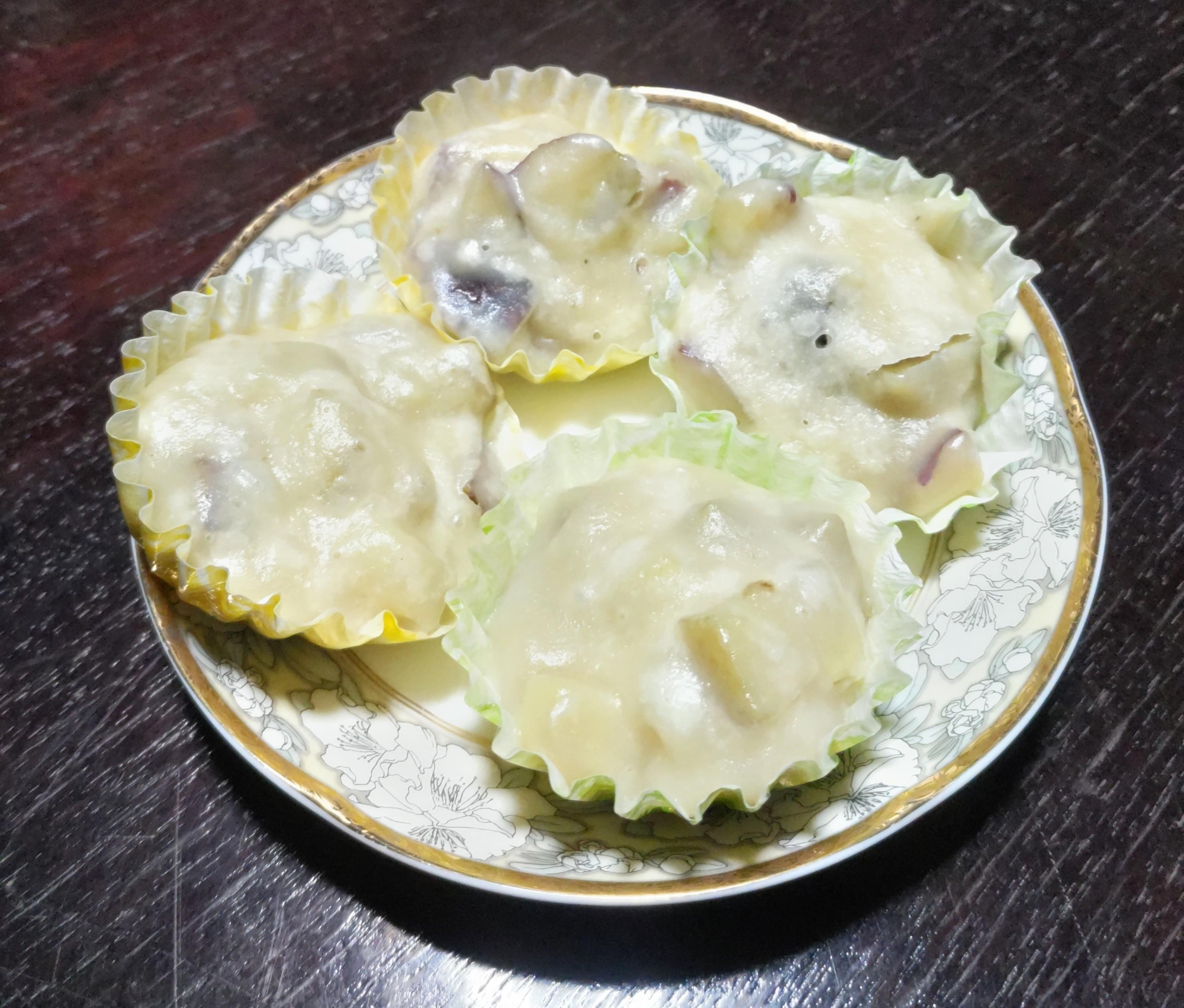 【簡単なのにヘルシー】さつまいも鬼まんじゅう