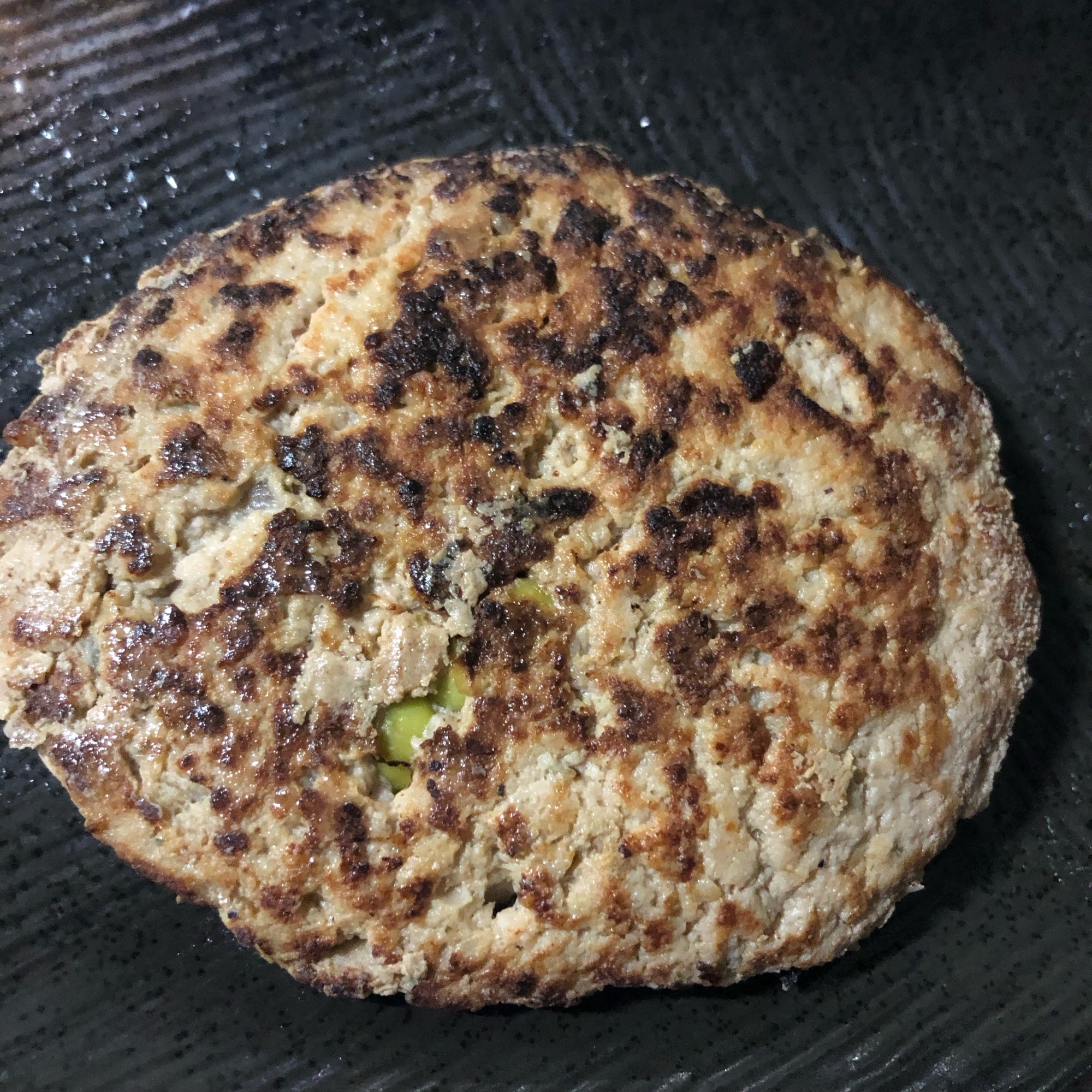 枝豆入りハンバーグ