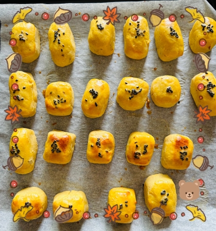 ひとくちサイズでかわいい簡単スイートポテト