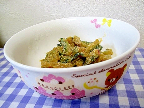 ゴーヤの味噌きんぴら