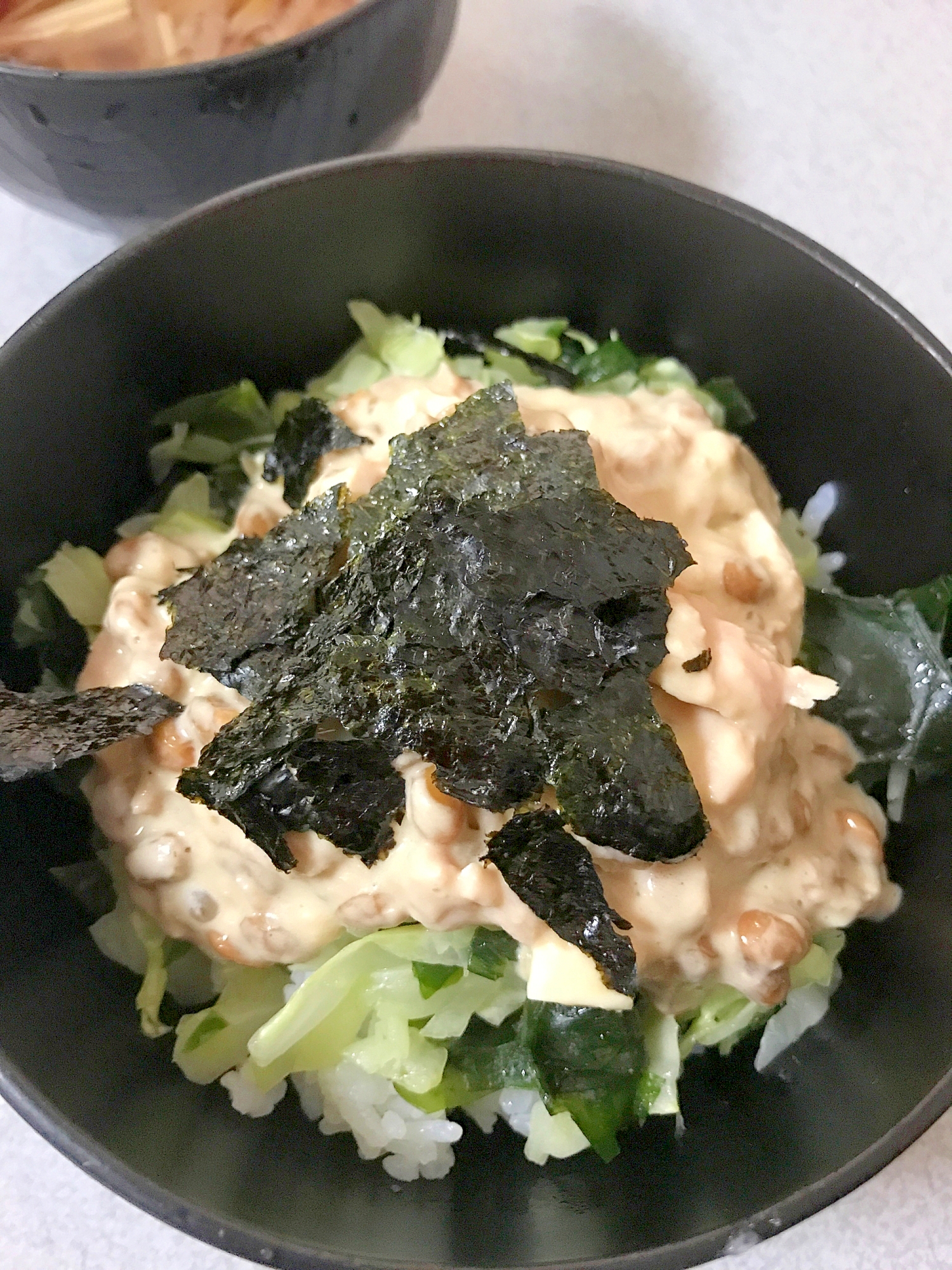 簡単！ツナ納豆丼