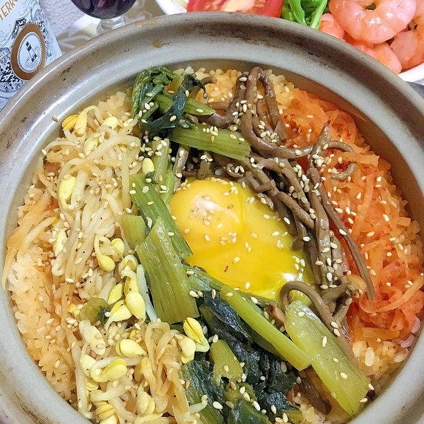 土鍋で石焼きビビンバ風炊き込みご飯 レシピ 作り方 By めーぷんぷい 楽天レシピ 土鍋で石焼きビビンバ風炊き込みご飯 レシピ 作り方 By めーぷんぷい 楽天レシピ