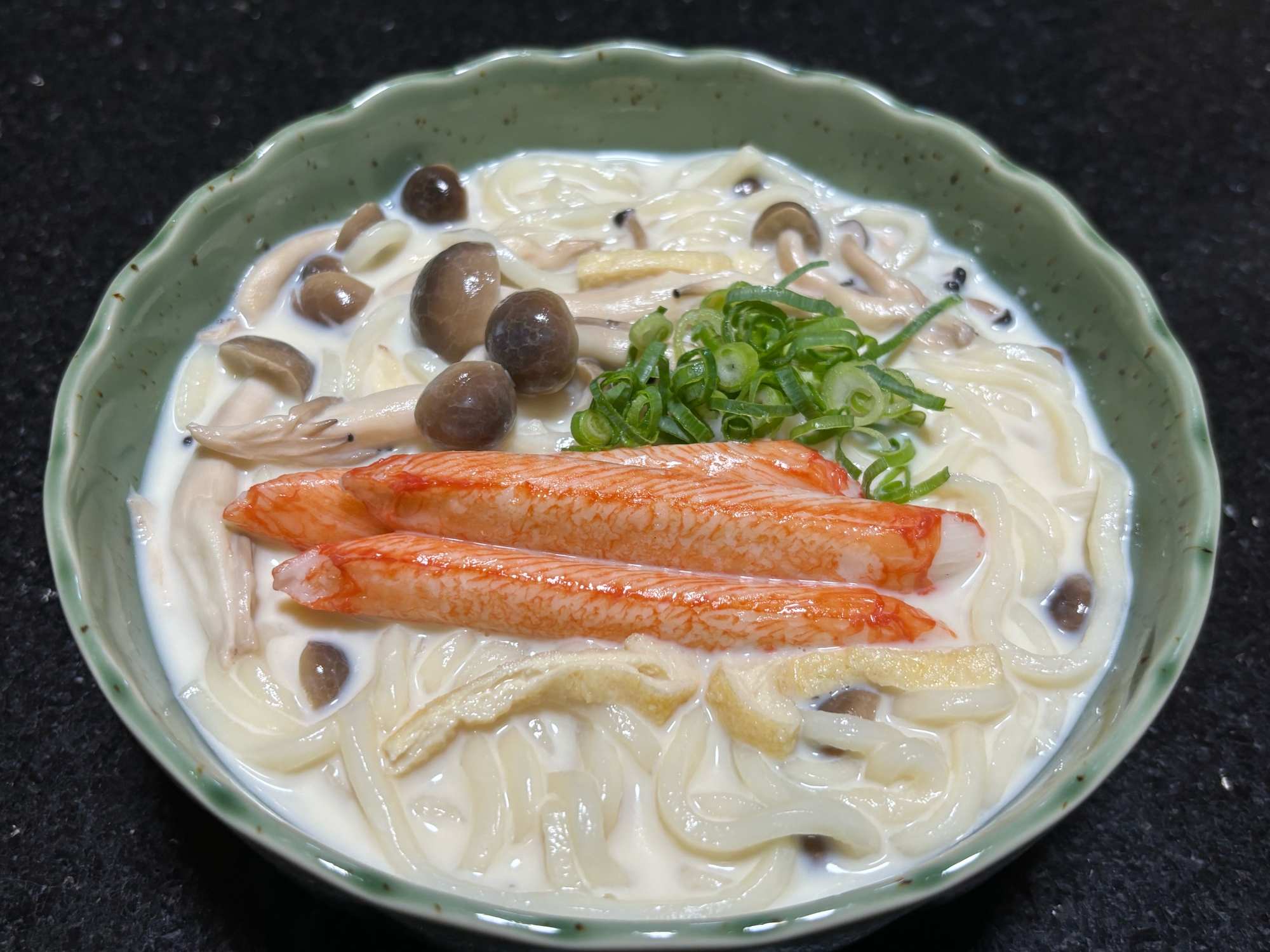 耐熱どんぶりで！お一人様の豆乳うどん