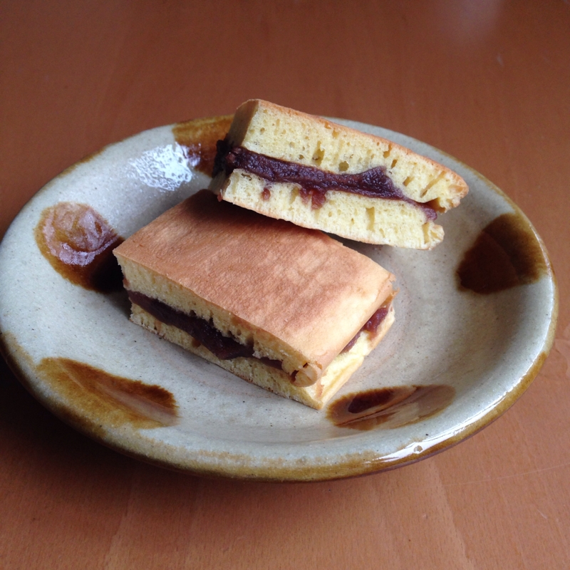 ホットケーキミックスで♪あんサンド