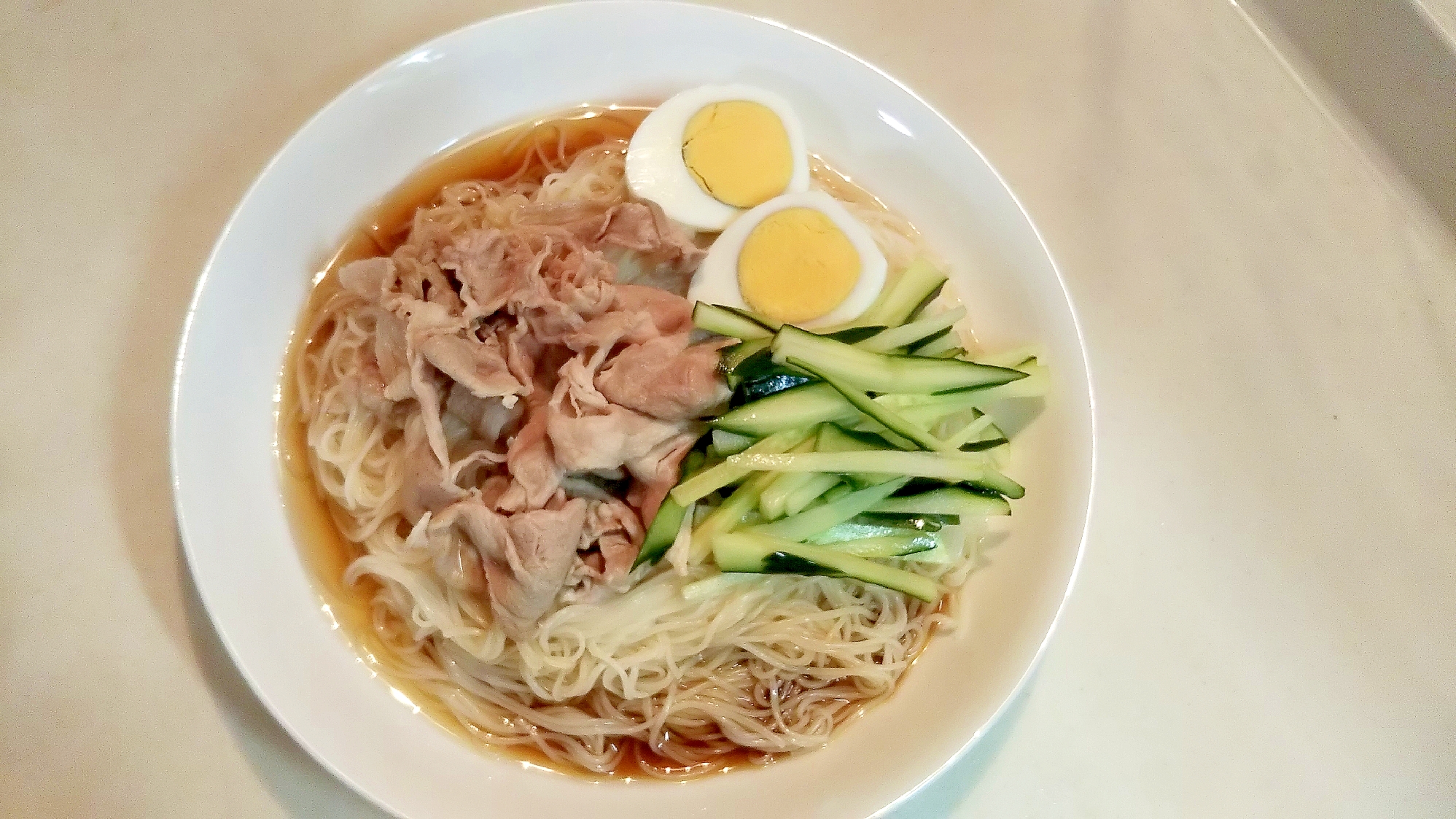 豚しゃぶそうめん