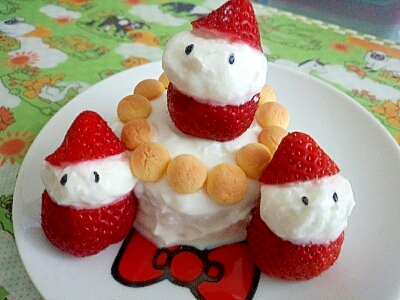 赤ちゃんでも食べれる クリスマスケーキ 離乳食 レシピ 作り方 By まいを 楽天レシピ 赤ちゃんでも食べれる クリスマスケーキ 離乳食 レシピ 作り方 By まいを 楽天レシピ