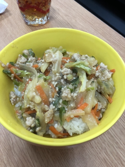 冷蔵庫にあった人参、大根も一緒に。丼にしていただきましたがとっても美味しかったです(^-^)また作ります！