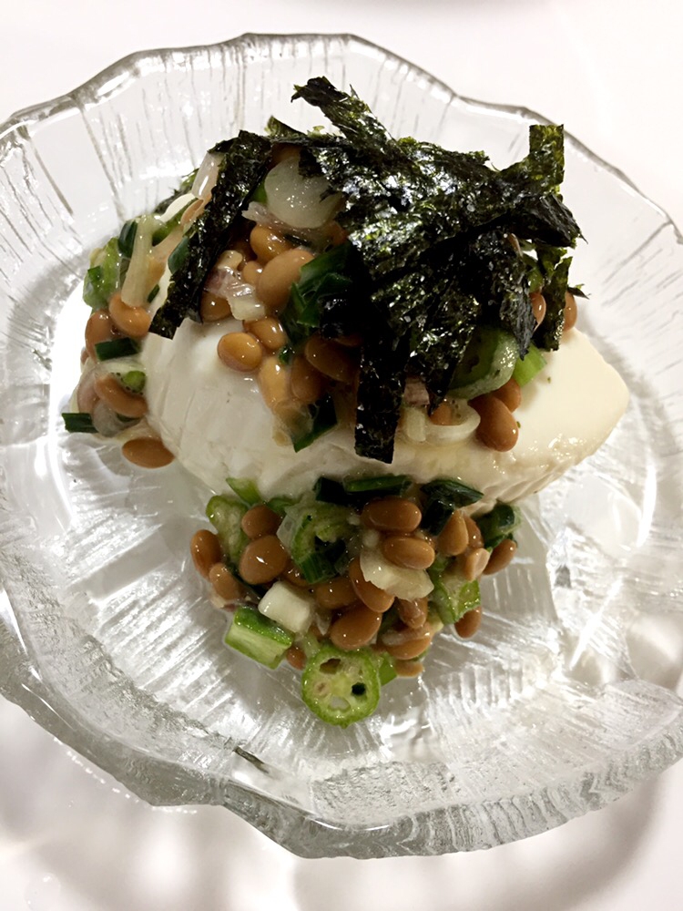 暑い夏の栄養補給 スタミナネバネバ豆腐 レシピ 作り方 By ごまたん 食生活アドバイザー 楽天レシピ