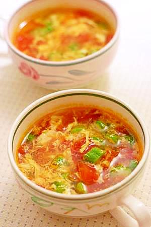 Sugaちゃんのトマ・たまスープ