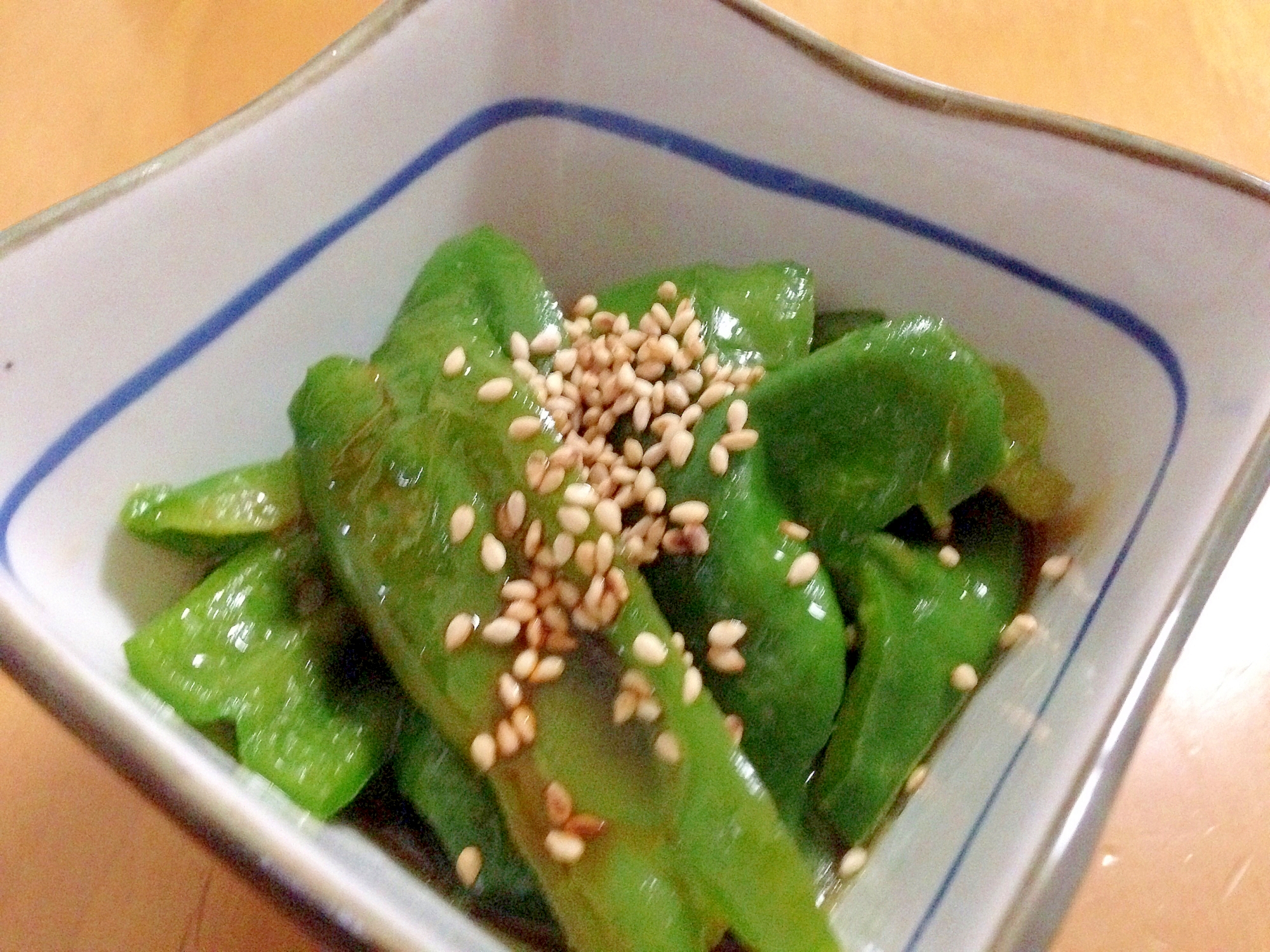 ピーマンの揚げ浸し レシピ 作り方 By Komukomu1217 楽天レシピ