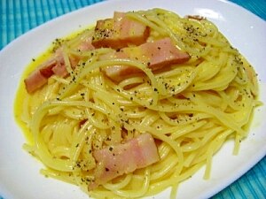 余熱利用で失敗なし！豆乳deカルボナーラ レシピ・作り方 by