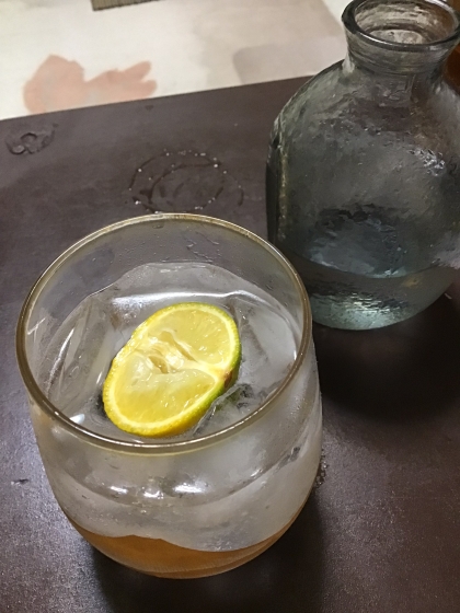 ご自宅でも～とんでもなく美味しい酎ハイ！柚子サワー