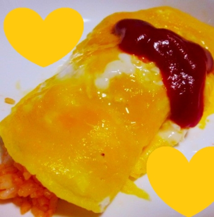 えむえむむෆ様、オムライスを作りました♪
とっても美味しかったです♪ありがとうございます。
私もまた会える日を楽しみにしています！
お元気で居てくださいね☆☆☆