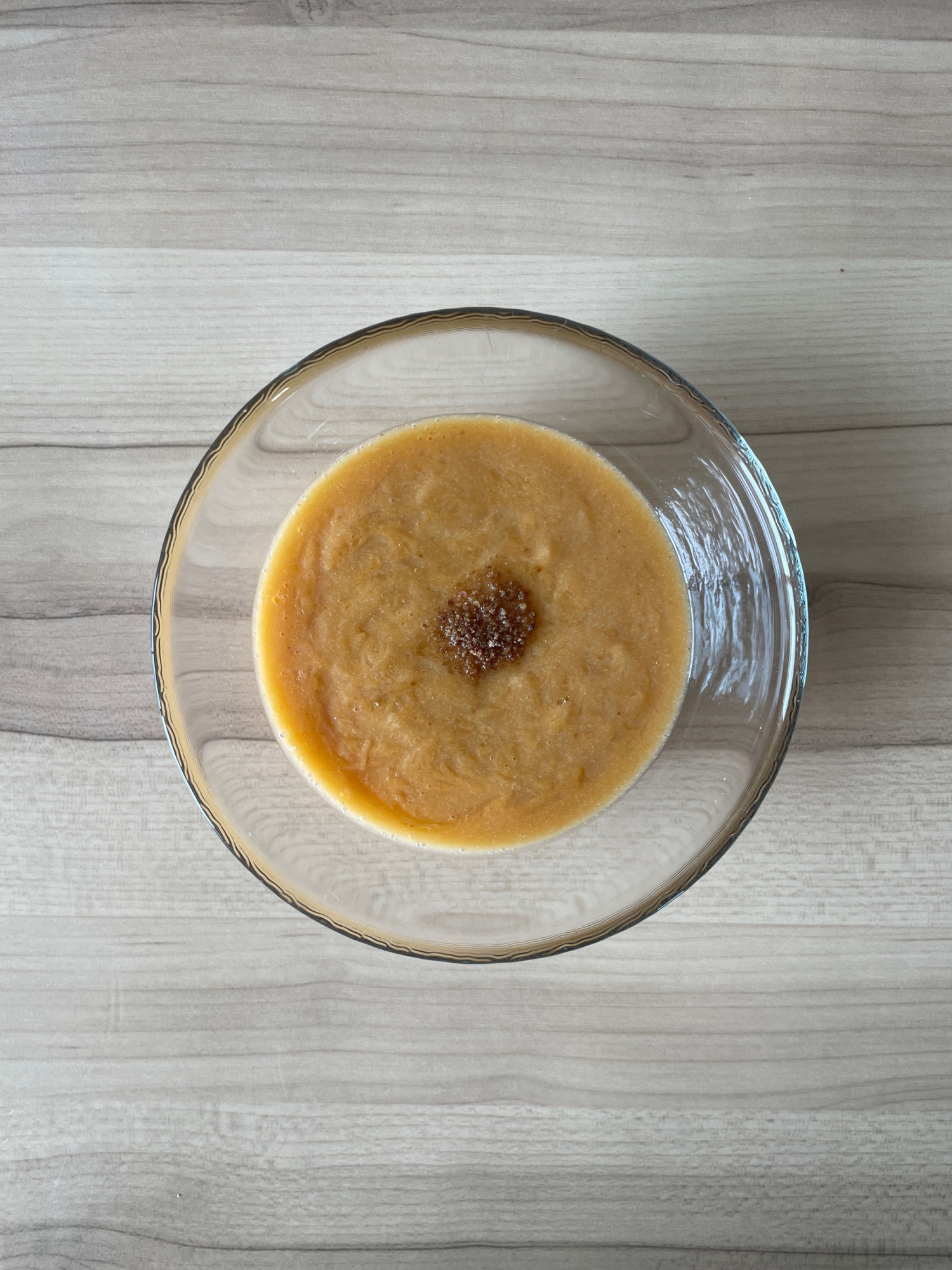 甘長唐辛子のじゃがいもラディッシュトマト豆乳スープ