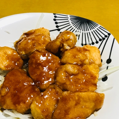 節約レシピ☆鶏むね肉の甘酢煮