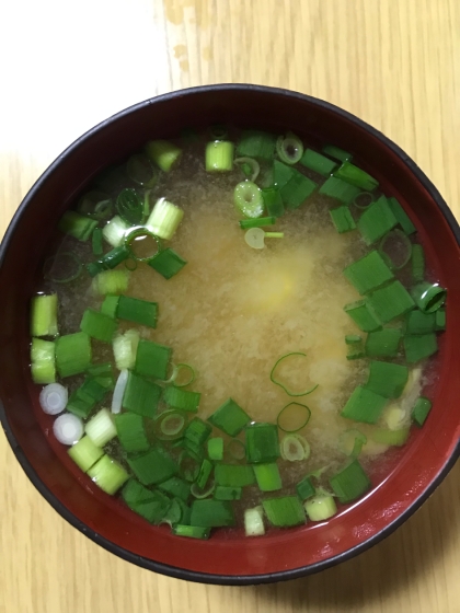 ゴーヤのワタのお味噌汁