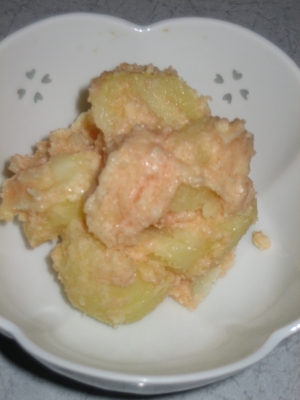 じゃがいものたらこマヨ和え レシピ 作り方 By ママりん 楽天レシピ