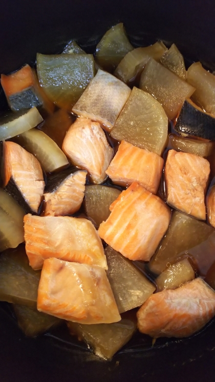鮭大根✨ぶりじゃなくても美味しいです！