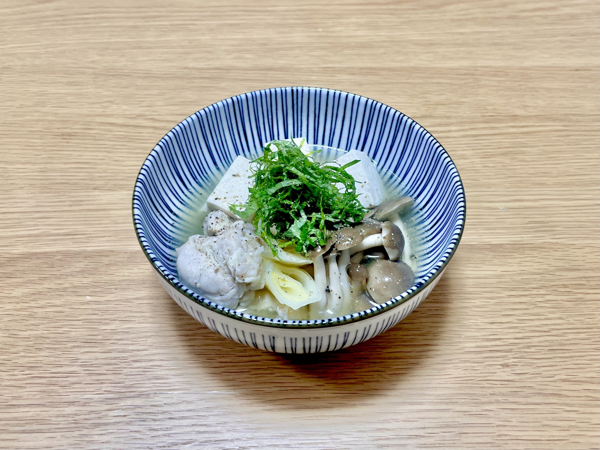 四毒抜き◆水炊き風温奴