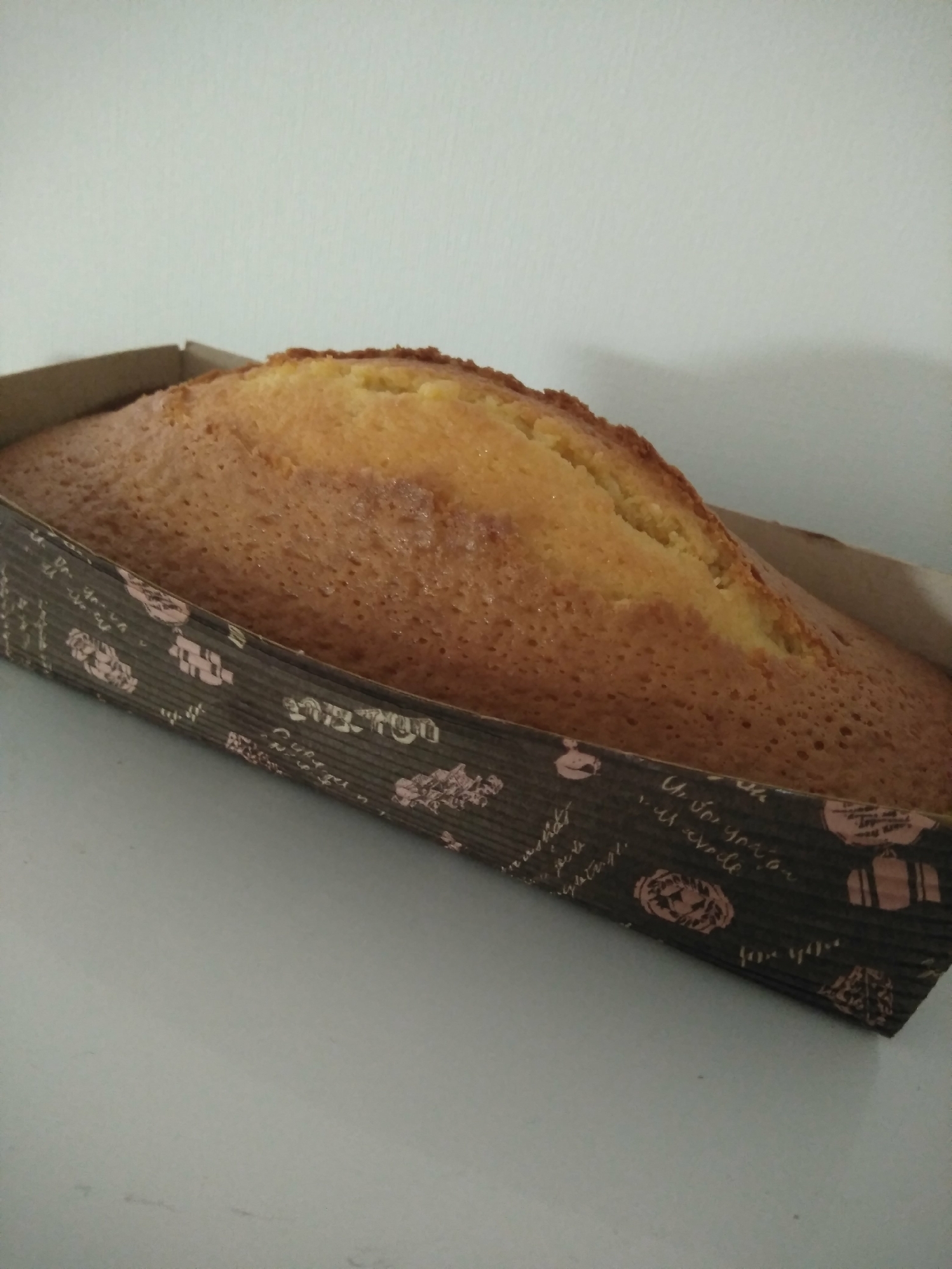 普通のパウンドケーキ