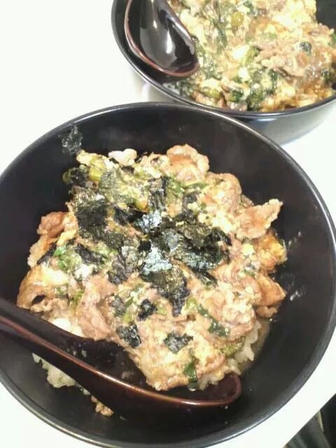 出汁からつくる♪親子丼